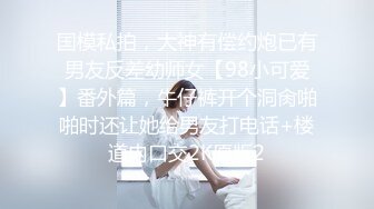 国模私拍，大神有偿约炮已有男友反差幼师女【98小可爱】番外篇，牛仔裤开个洞肏啪啪时还让她给男友打电话+楼道内口交2K原版2