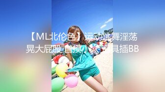 【ML北伦色】运动跳舞淫荡晃大屁股 自摸小穴 道具插BB