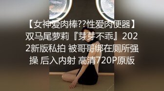 【女神爱肉棒??性爱肉便器】双马尾萝莉『芽芽不乖』2022新版私拍 被哥哥绑在厕所强操 后入内射 高清720P原版