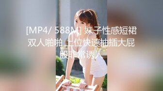 [MP4/ 588M] 妹子性感短裙双人啪啪 上位快速抽插大屁股非常诱人