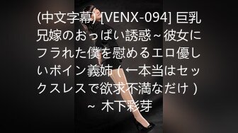 (中文字幕) [VENX-094] 巨乳兄嫁のおっぱい誘惑～彼女にフラれた僕を慰めるエロ優しいボイン義姉（←本当はセックスレスで欲求不満なだけ）～ 木下彩芽