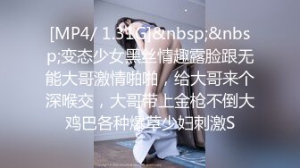 [MP4/ 1.31G]&nbsp;&nbsp;变态少女黑丝情趣露脸跟无能大哥激情啪啪，给大哥来个深喉交，大哥带上金枪不倒大鸡巴各种爆草少妇刺激S