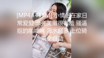 [MP4/ 445M] 小情侣在家日常爱爱 漂亮美眉很害羞 骚逼抠的啪啪响 淫水超多 上位骑乘全自动