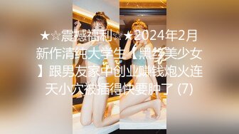 ★☆震撼福利☆★2024年2月新作清纯大学生【黑丝美少女】跟男友家中创业赚钱炮火连天小穴被插得快要肿了 (7)